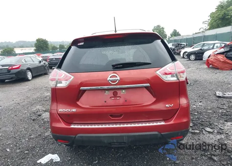 2015 Nissan Rogue Sv из США, поврежденный, VIN KNMAT2MT0FP551184